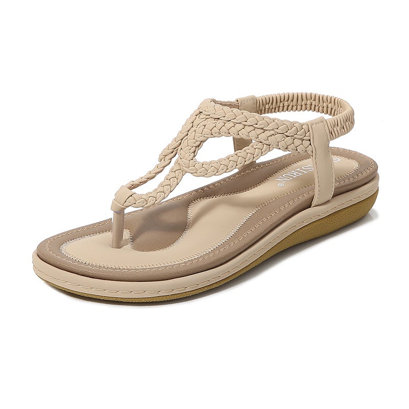 Yasirun Women's Woven Flat Sandals - Image 2