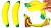 JARU Stretchy Banana Toy 2 Pack SandFilled Squishy Banana Stress Toy for Kids Fruit Squishies Stretchy Fidget Toy for Stress Relief Party Favors Goodie Bag Stuffers 33402p - Image 3