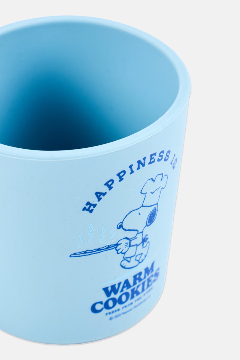 Peanuts Toddlers Boy Silicone Cup, Blue - Image 3