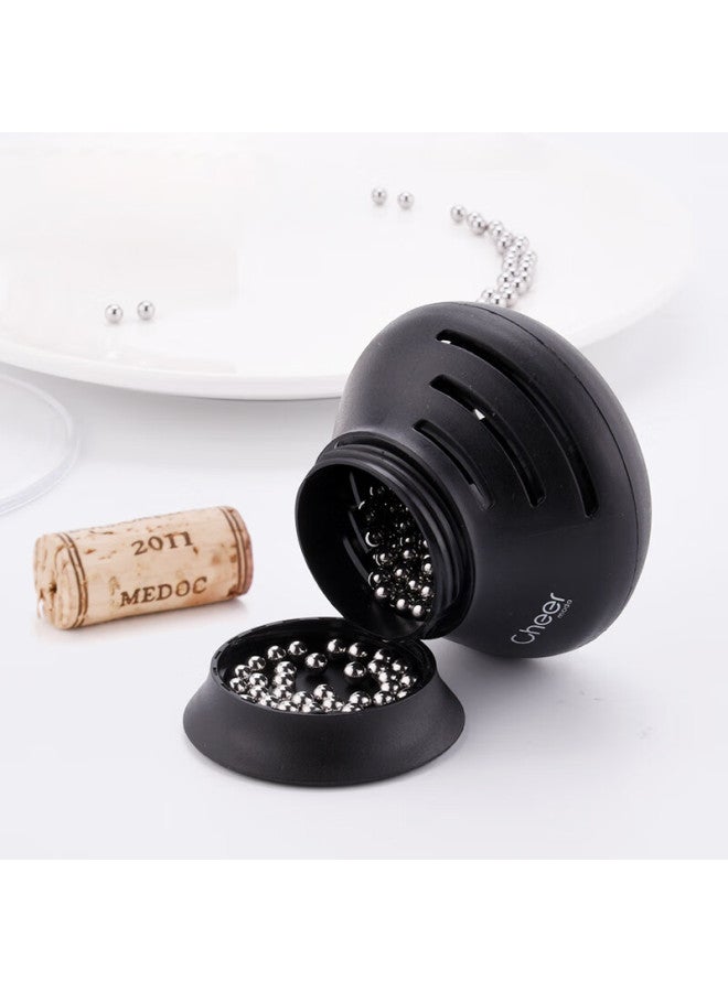 Cheer 304 Stainless Steel Cleaning Beads Wine Decanter Cleaner Steel Beads For Wine Bottle And Glass Cleaning 1 Box - Image 1