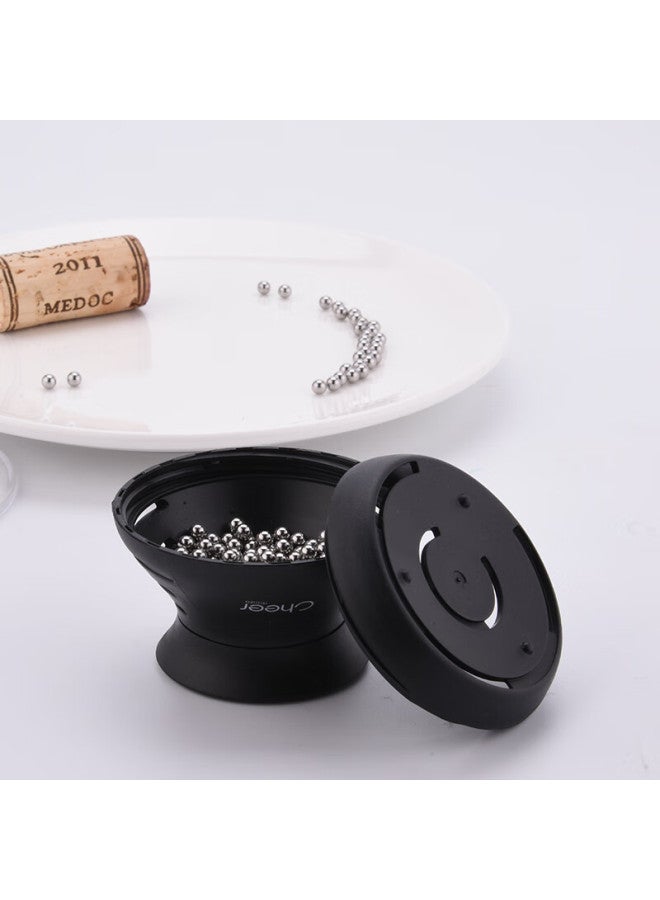 Cheer 304 Stainless Steel Cleaning Beads Wine Decanter Cleaner Steel Beads For Wine Bottle And Glass Cleaning 1 Box - Image 4