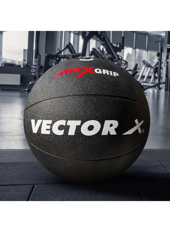Vector X Medicine Ball – Heavy Weight, Durable Rubber for Fitness, Strength & Full Body Training, Gym Exercise - Image 1