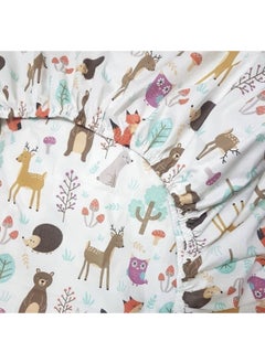 Bebek Özel Baby Special 100% Cotton Baby and Kids Fitted Sheet Nature Patterned 70 x 140 cm  - Image 2