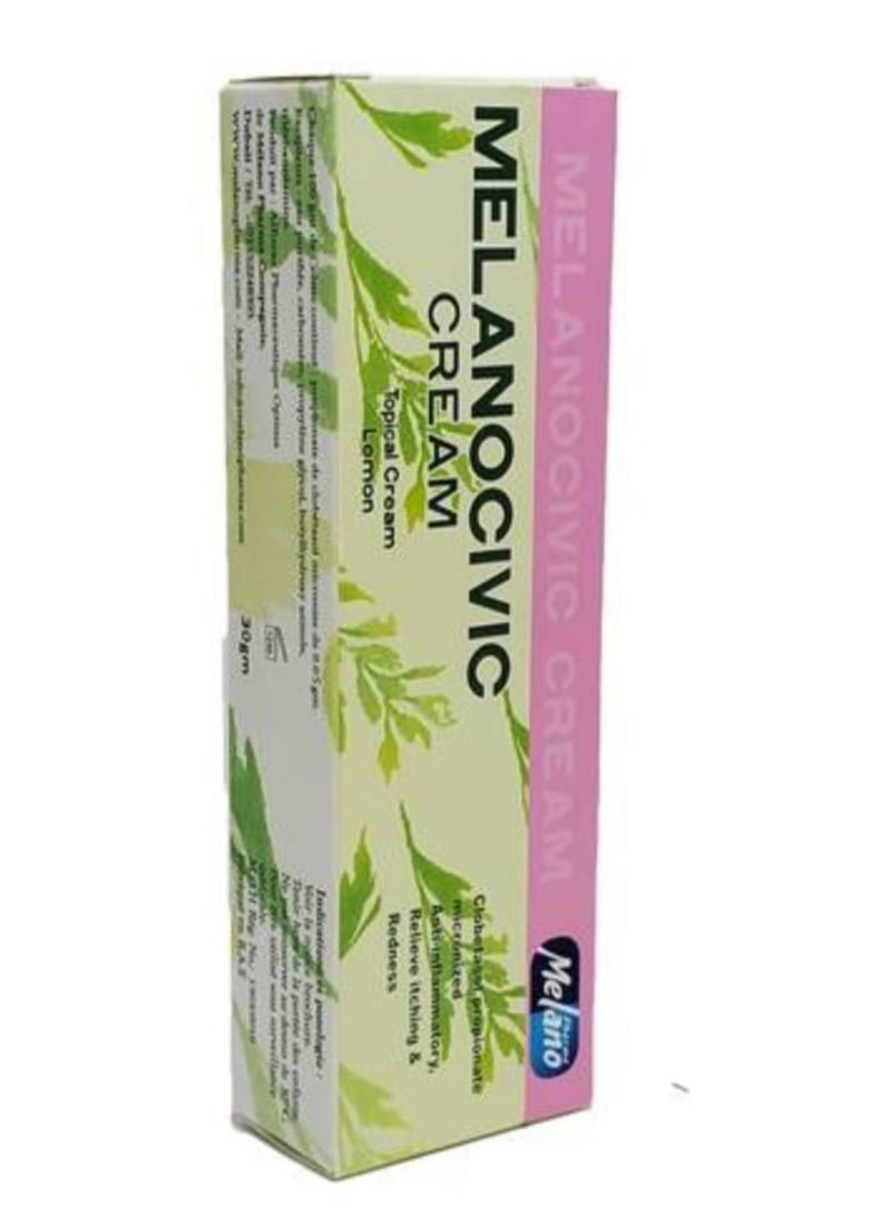 Melano Pharma Melano Civic Lemon Cream For Skin Lightening 30 grams - Image 2