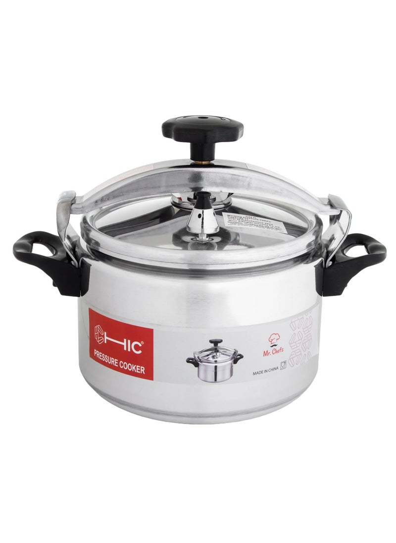 Hic - 7 LiterLiters Pressure cooker made of aluminum 7 liters silver SILVER - Image 1
