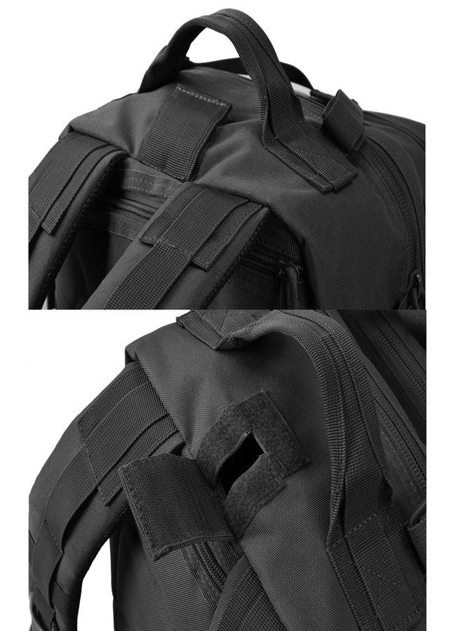 REEBOW GEAR REEBOW GEAR Military Tactical Backpack 3 Day Assault Pack Army Molle Bug Out Bag Backpacks Rucksack 35L Black - Image 5