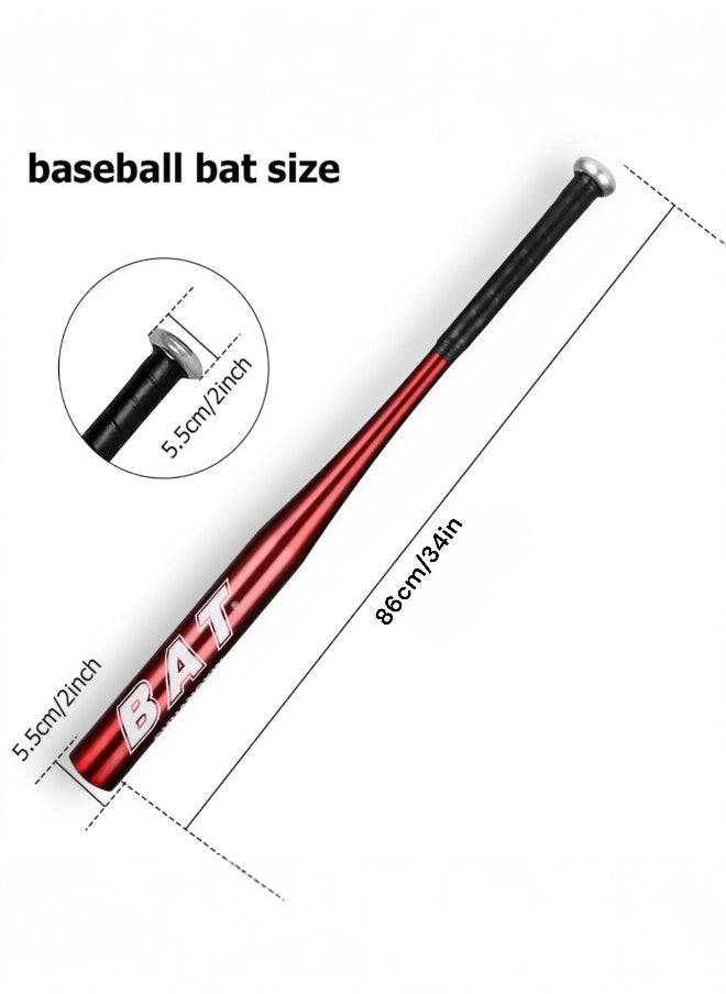 Mida Aluminum Baseball Bat 86 cm – Strong, Durable, Lightweight, and Ideal for Training & Matches  - Image 2