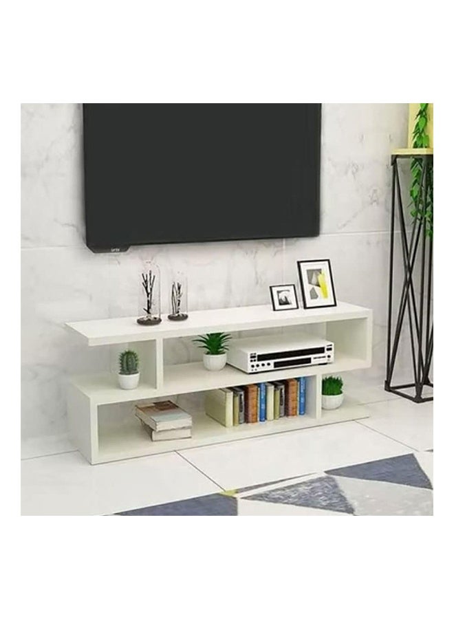 إن كي أكس حامل تلفاز بتصميم شبكي بسيط – حل تخزين أنيق للمنازل العصرية - Image 4