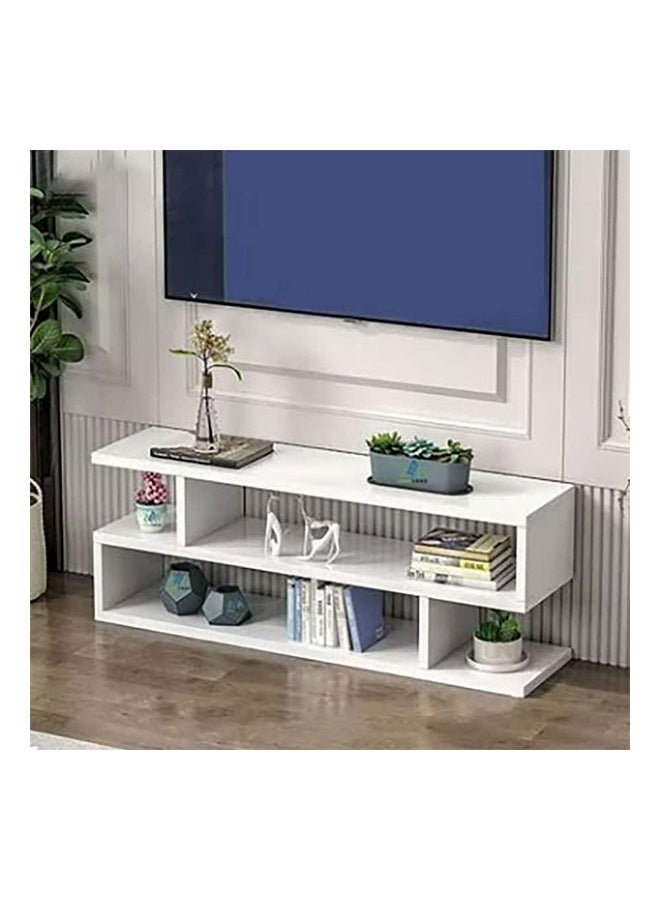 إن كي أكس حامل تلفاز بتصميم شبكي بسيط – حل تخزين أنيق للمنازل العصرية - Image 5