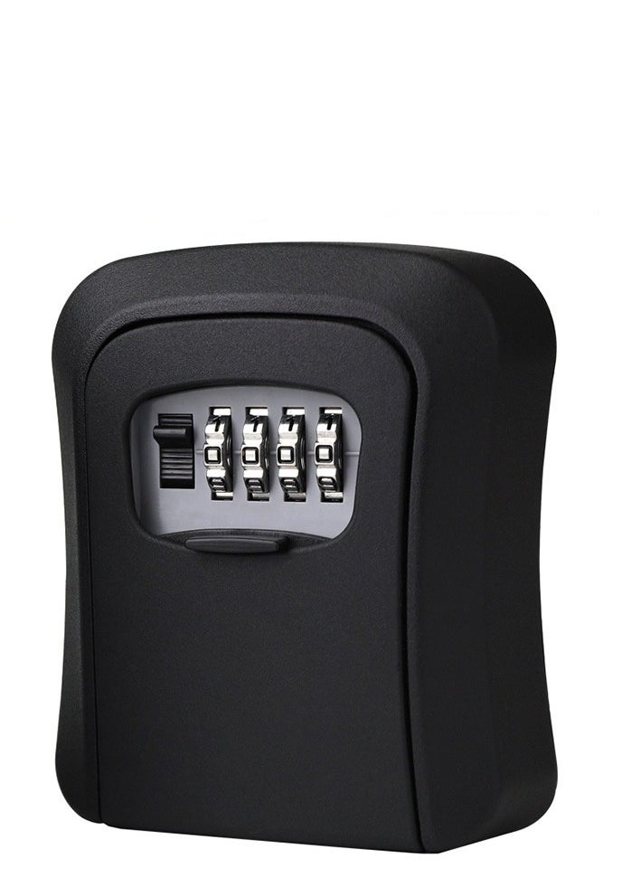 YUNSYE - Key Lock Box for Outside - Sturdy and Durable Lock Box for House Key,Key Capacity Lockbox for Keys Outdoor,Waterproof Emergency Spare Key Lockbox with Resettable Code for Home - Image 1