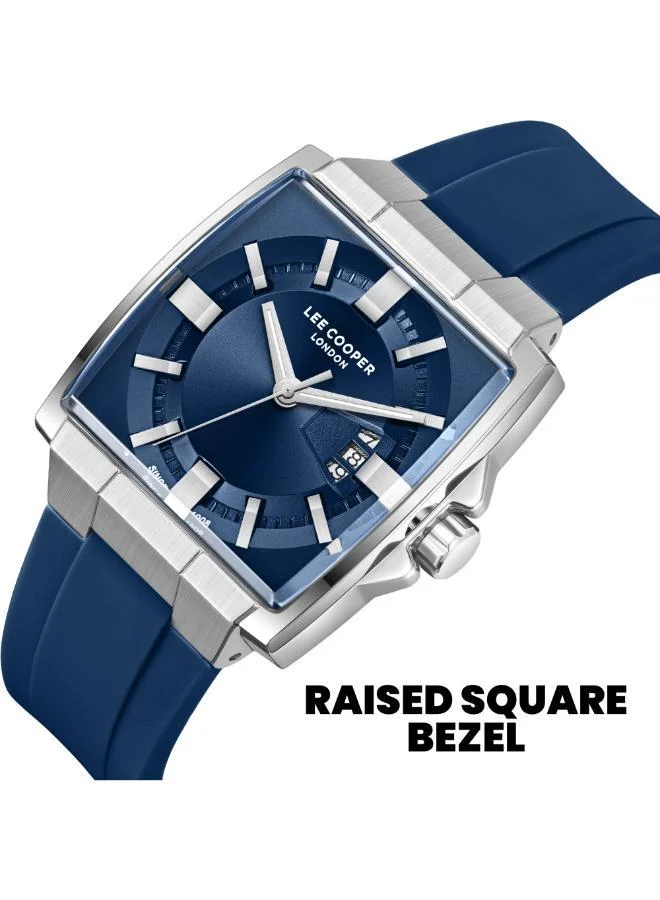 Lee Cooper  Men's Silicone DATE Watch LC08349.399 - 38X47 mm for Men | Best Price UAE