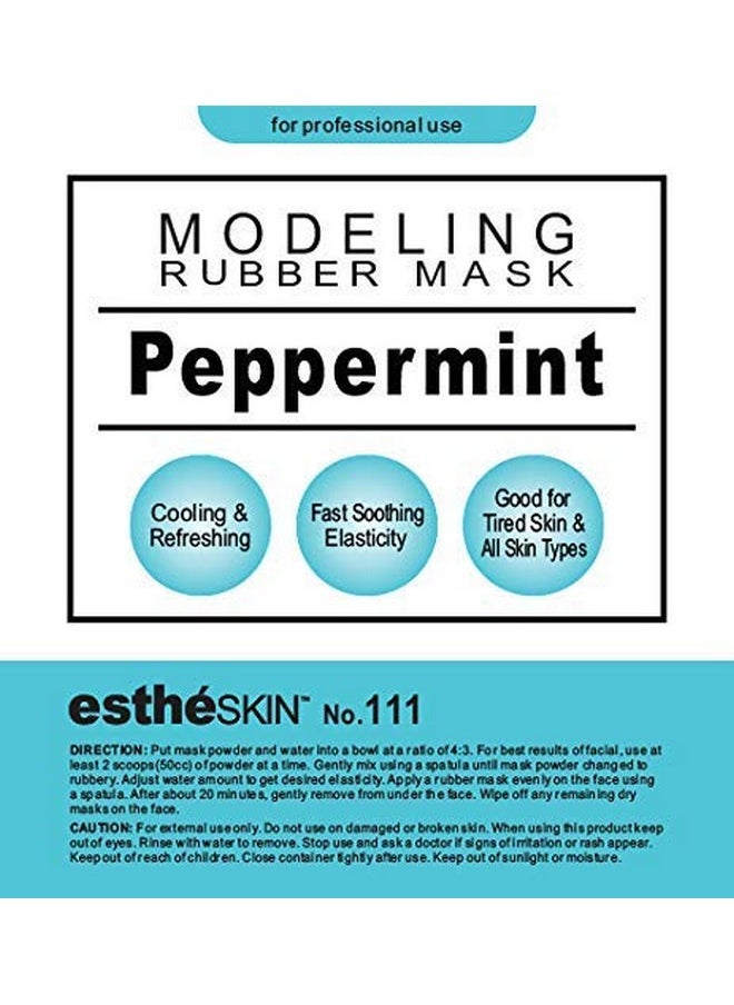 estheskin - No.111 Peppermint (Cooling) Modeling Mask Powder For Professional Facial Treatment 35 Oz. (1 Pack) - Image 1