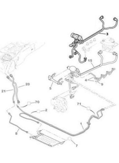 Fuel Distribution Hose C2
