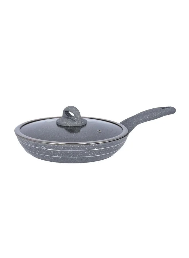 رويال فورد Royalford Granite Smart Fry Pan with Lid 24cm