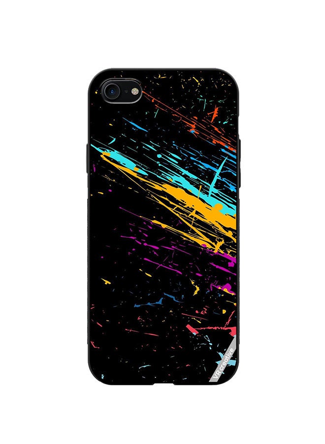 VR CREATIVE Protective Case Cover For Apple iPhone SE (2022) Multicolor Design - Image 1