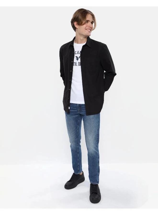 American Eagle Pocket Detail Button Down Shirt