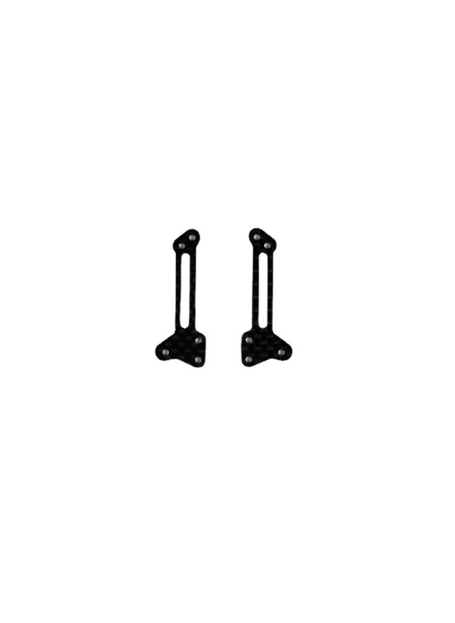 Self-made Four-wheel Drive Carbon Fiber Middle Wing 1.5mm Modified Parts Series For S2 MA FMA AR Chassis Accessories-Color: Middle Wing 1  - Image 2