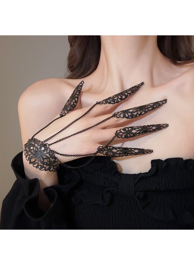 Mark Fairwhale Exotic Style Hollow Flower Armor Set With Finger Bracelet - Image 2