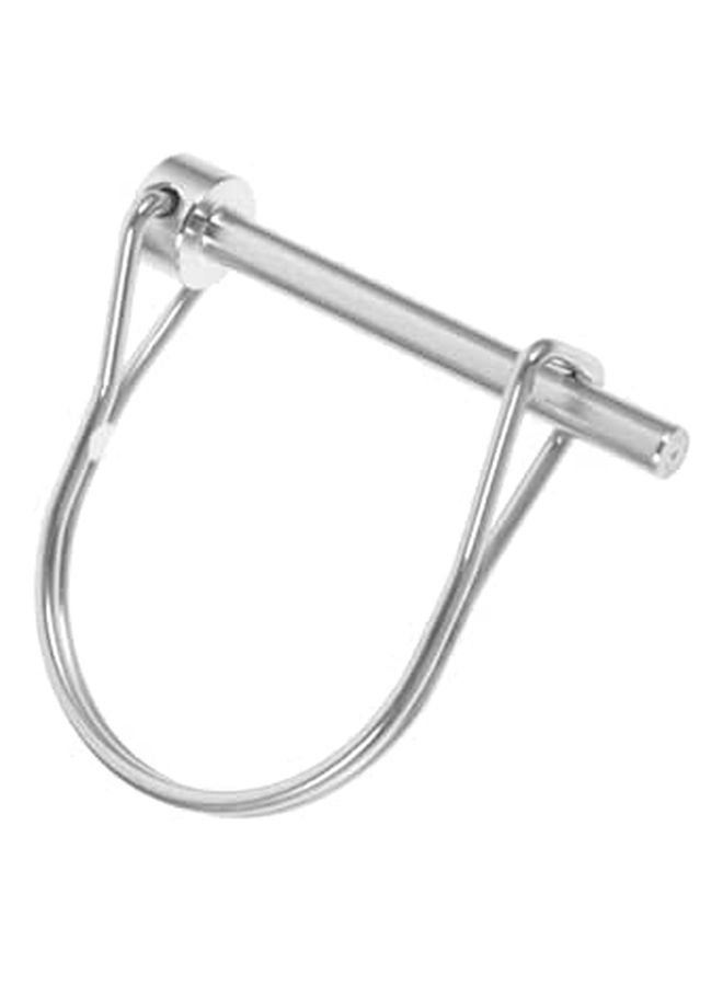 Heavy Duty Stainless Steel Trailer Hitch Pin Lock Clip with Safety Coupler for Truck Boat Farming - Image 1