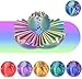 Minleway Gear Ball 3D Printed Cube Fidget ToyGear Sphere Fidget ToysSensory Toys for Stress and Anxiety Relief Desk Toy Fidget SpinnersStocking Stuffers for Adults Kids Gift Blue Green Purple 23 Inch - Image 2