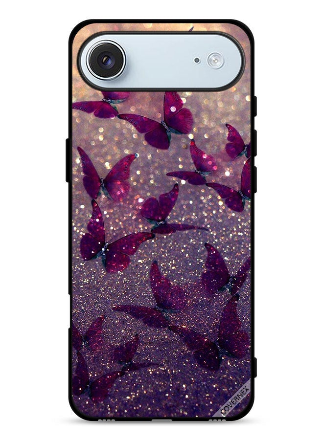 Covernex Apple iPhone Air Protective Case Cover Glitter Butterflies - Image 1