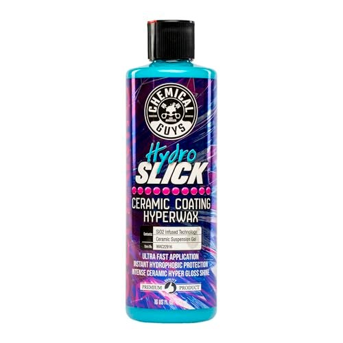 Chemical Guys WAC22916 HydroSlick Intense Gloss Sio2 Ceramic Coating Hyperwax, Hyper Gloss Shine, Safe for Cars, Trucks, SUVs, Motorcycles, RVs & More, 16 fl oz - Image 1