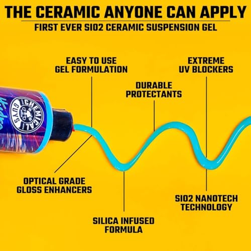 Chemical Guys WAC22916 HydroSlick Intense Gloss Sio2 Ceramic Coating Hyperwax, Hyper Gloss Shine, Safe for Cars, Trucks, SUVs, Motorcycles, RVs & More, 16 fl oz - Image 3