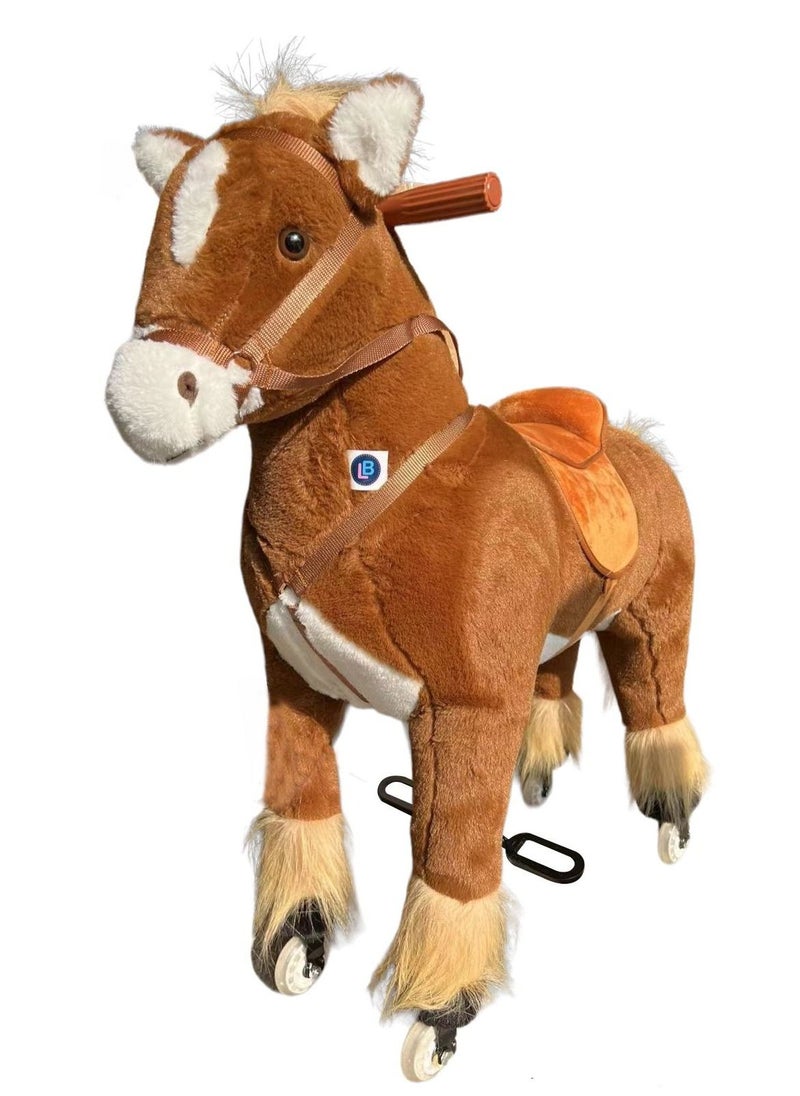 Lovely Baby Riding Horse Brown  - Image 1