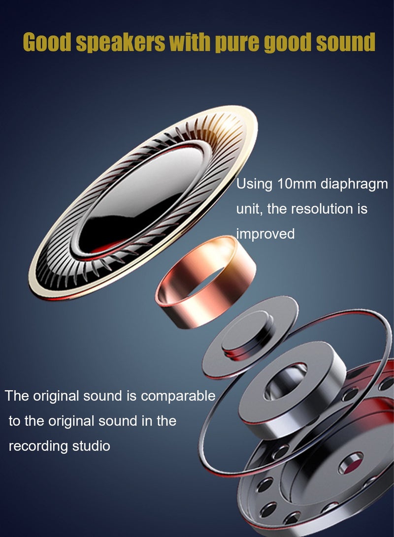 STEELCORE Wired Earphones Super  Clear Calls Noise Free Earphones Wired In-Ear HeadphonesType-C Port with Microphon Compatible with iPhone iPad Android Laptop  - Image 3