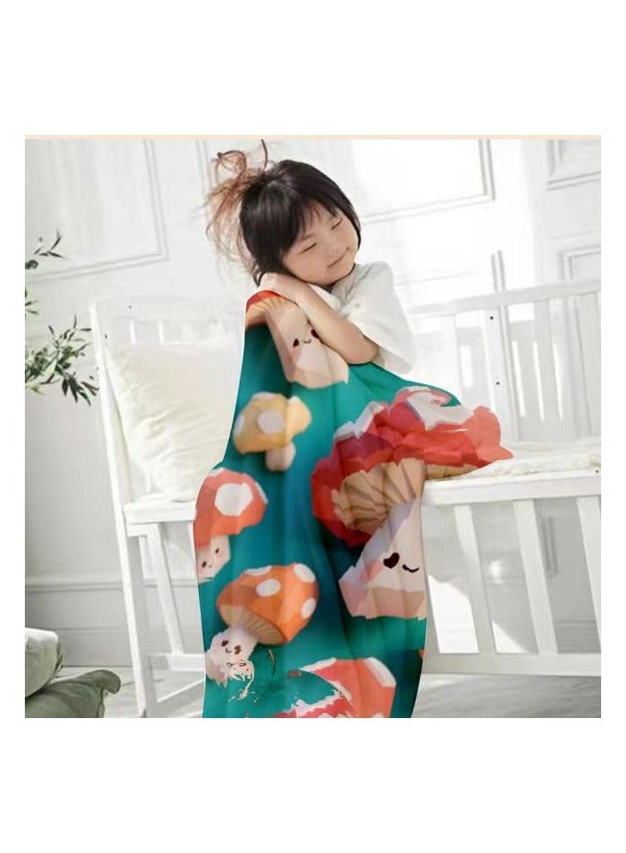 general Flannel thin blanket (warm and comfortable, suitable for sleep, gaming, dust removal and sandproof) 150cm*200cm - 1193 - Image 1