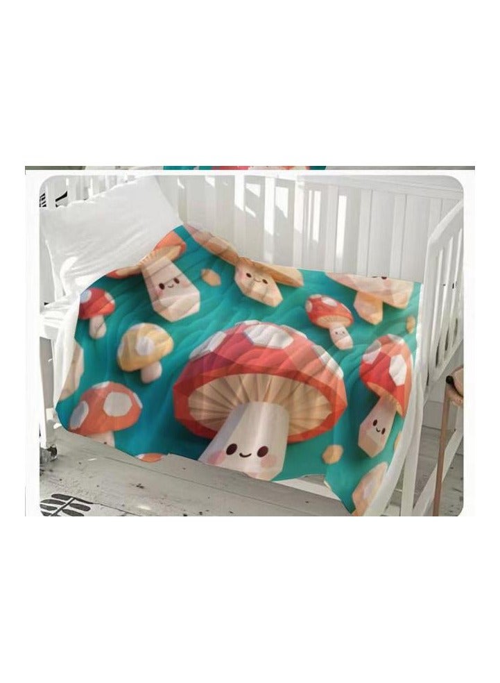 general Flannel thin blanket (warm and comfortable, suitable for sleep, gaming, dust removal and sandproof) 150cm*200cm - 1193 - Image 3