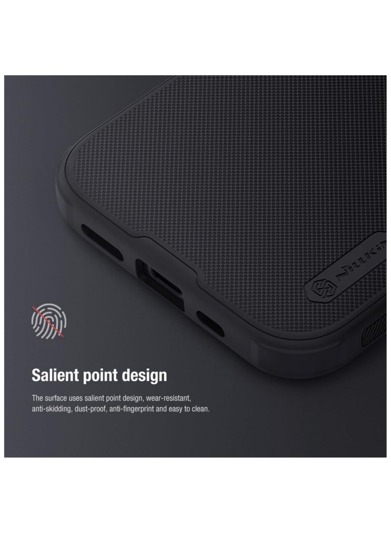 Nillkin Nillkin Super Frosted Shield Pro Matte cover case for iPhone 15 Pro Max 6.7 - Black  - Image 2