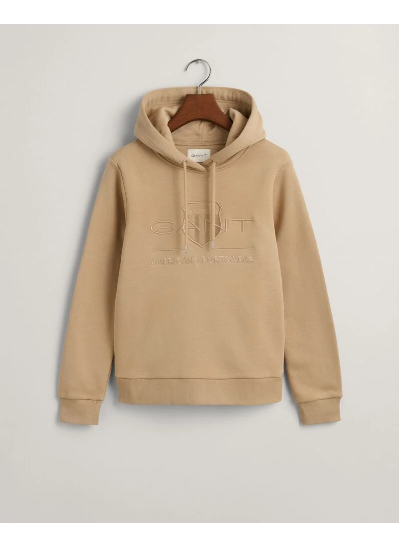 GANT Tonal Shield Hoodie