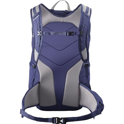 Salomon Unisex Trailblazer 30, Hiking & Trekking Backpack, 30-Liter - Mazarine Blue/Ghost Gray - Image 3