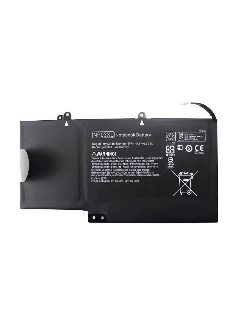 Np03xl Battery Compatible with HP Envy X360 15-u010dx 15-u110dx 15-u111dx 15-u050ca Pavilion X360 13-a010dx 13-a110dx 761230-005 760944-421 TPN-Q146 TPN-Q149 Laptop Notebook Batteries. - Image 1