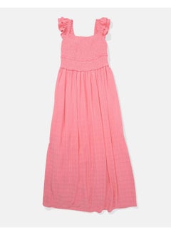American Eagle Smocked Flutter Sleeve Dress  - Image 4