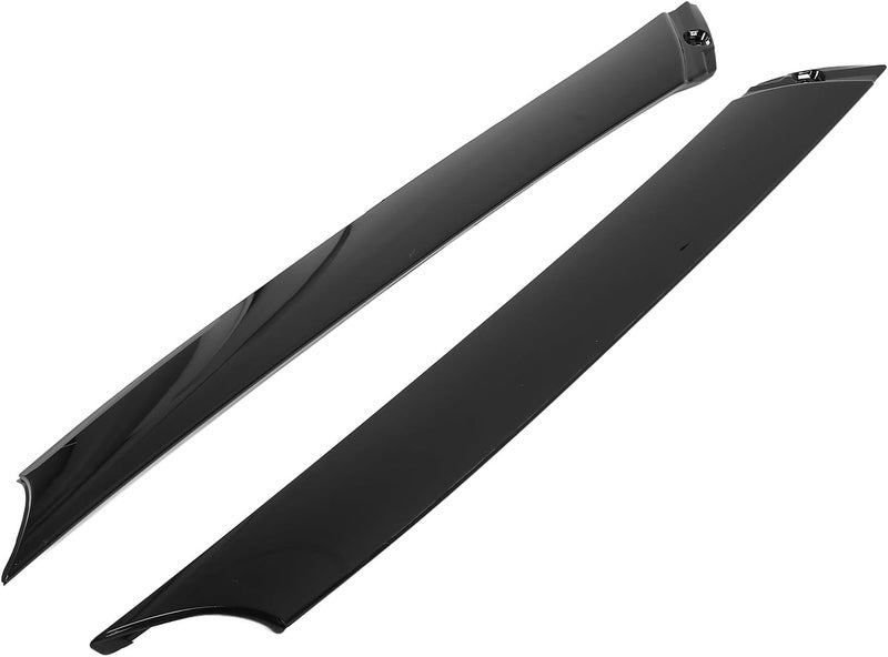 A Pillar Trim Exterior ABS Left Right Set Direct Fit Replacement for 2012 2013 2014 2015 2016 2017 - Image 1
