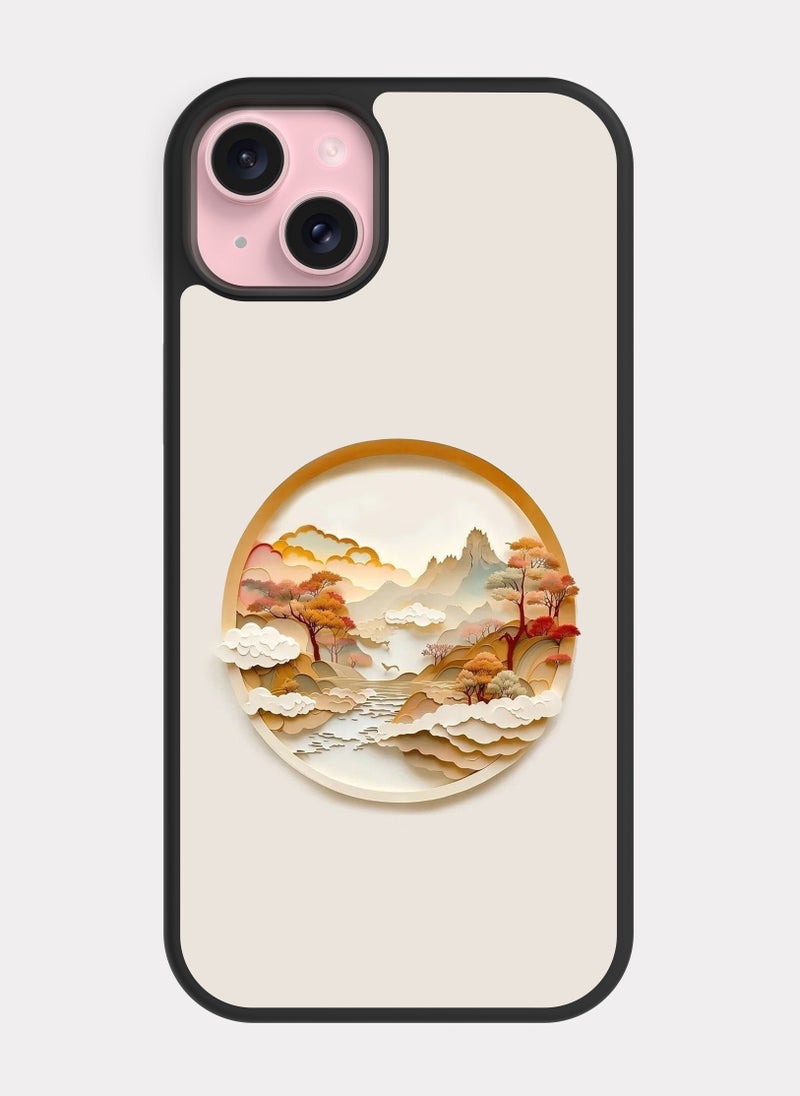 PXLAAT iPhone 15 Plus case cover Paper Cutout Art - Image 1