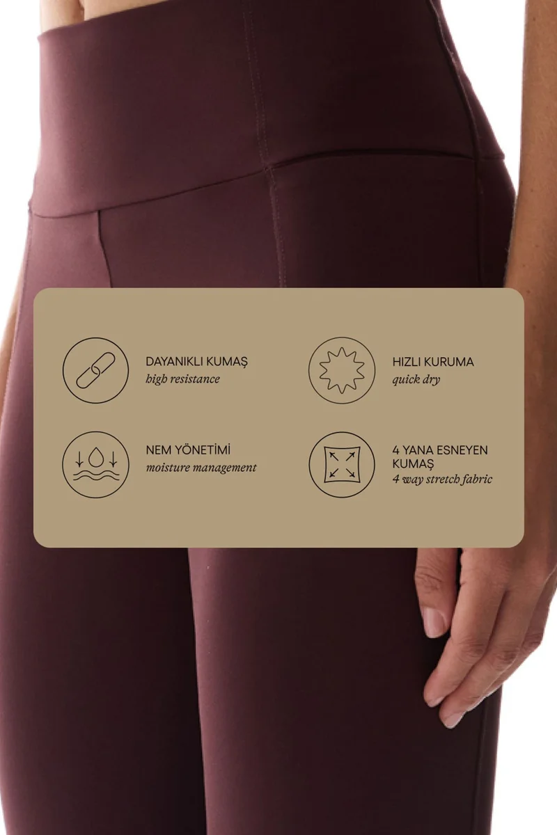 Penti PENTI Medium Support Hidden Pocket High Waist Leggings
