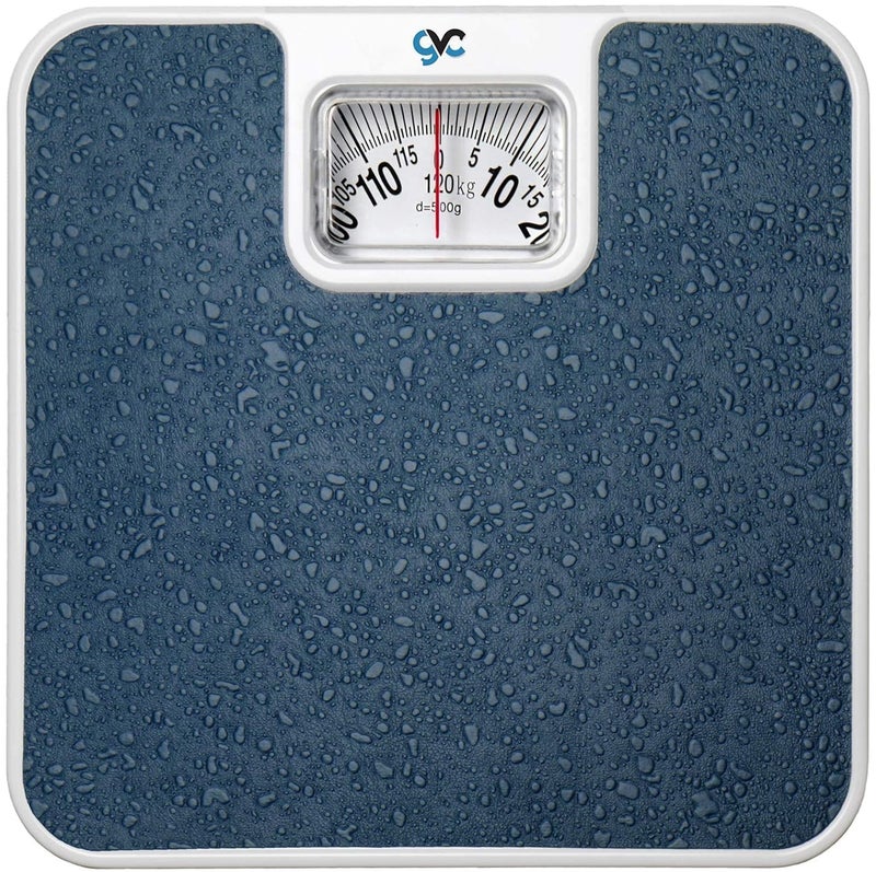 GVC Iron Analogue Personal Health Check Up Fitness Weighing Scale (Blue), 1.5 Kilograms - Image 1