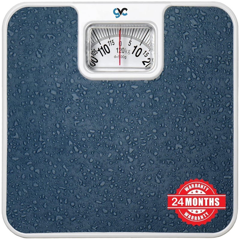 GVC Iron Analogue Personal Health Check Up Fitness Weighing Scale (Blue), 1.5 Kilograms - Image 4