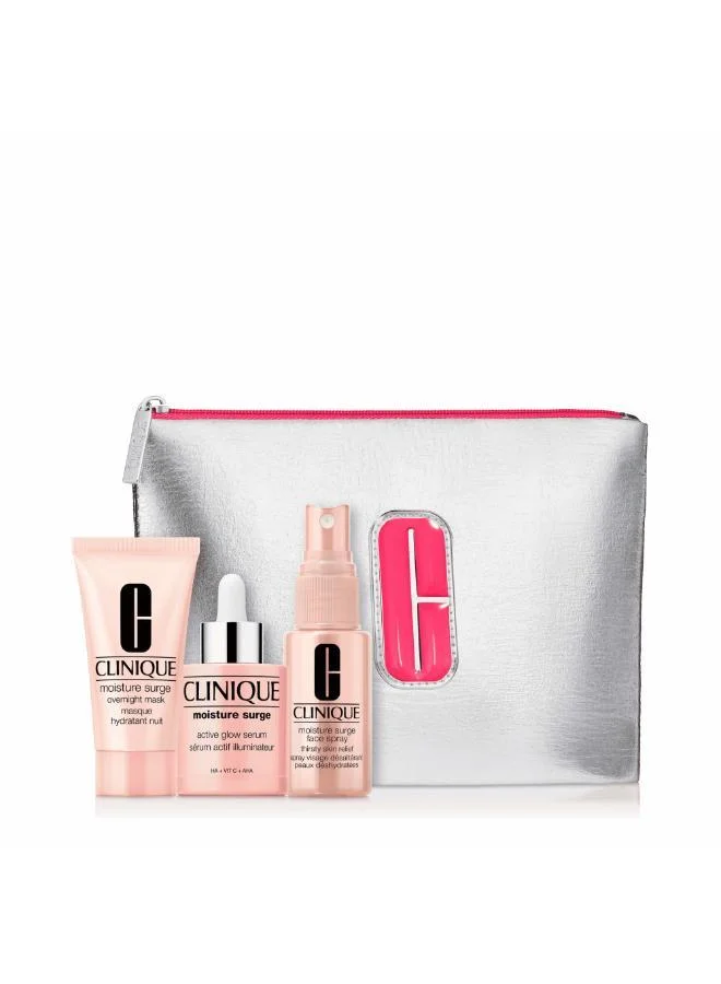 CLINIQUE  Glow All Over: Moisture Surge Set for Women | Best Price UAE