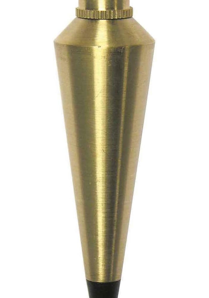 Swanson Tool Co. , Inc Swanson Tool Co. 8 Ounce Brass Plumb Bob with String - Durable and Accurate Tool for Surveying and Construction - Image 5