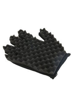 Brrnoo Twist Sponge For Hair Curls Twist Hair Sponge Set Sponge Gloves For Afro Coil Hair Afro Braid Style For Kinky Hair Curls Dreadlocks Afro Style  - Image 1