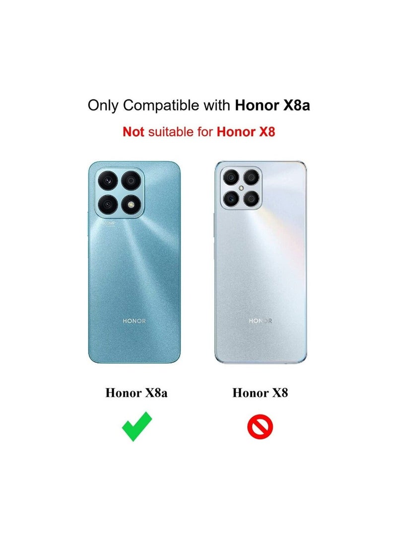 Techie Honor X8a TPU Soft Corner Ultra Slim Clear Case Shockproof Anti Fingerprint Transparent Protective Back Cover - Image 5