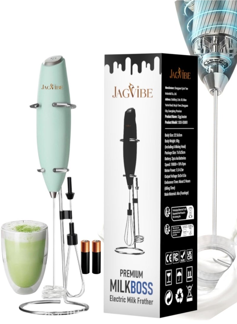 جاجفيبي JAGViBE خفاقة حليب وخفاقة بيض للقهوة والشاي والمزيد - Image 1