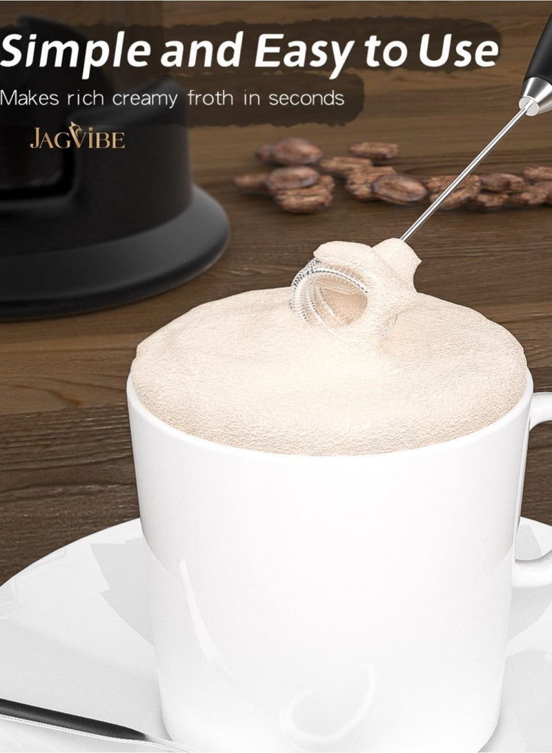 جاجفيبي JAGViBE خفاقة حليب وخفاقة بيض للقهوة والشاي والمزيد - Image 3