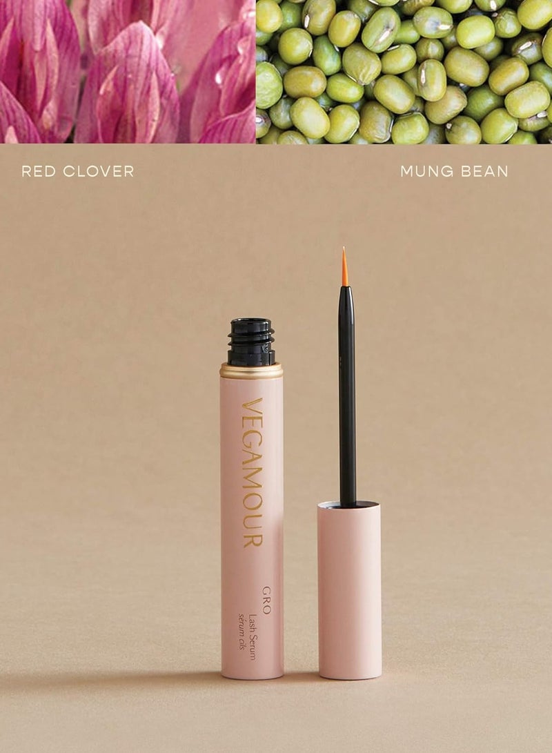 VEGAMOUR "VEGAMOUR GRO Volumizing Lash Serum (3ml) - Enhances Lash Density and Length with Plant-Based, Vegan, and Cruelty-Free Formula for Fuller, Healthier Lashes"  - Image 3