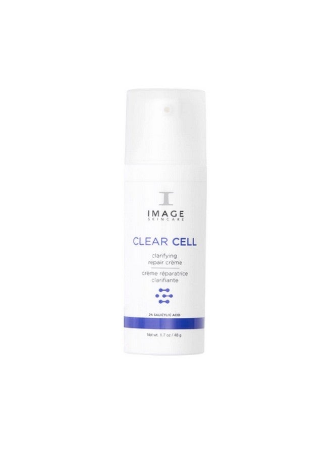 IMAGE SKINCARE Clear Cell Clarifying Repair Crème Facial Night Cream Gel Moisturizer For Oily Prone Skin 1.7 Oz