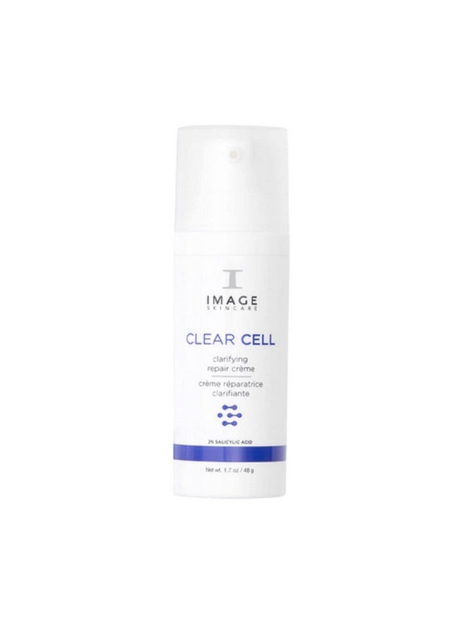 IMAGE SKINCARE - Clear Cell Clarifying Repair Crème Facial Night Cream Gel Moisturizer For Oily Prone Skin 1.7 Oz - Image 1